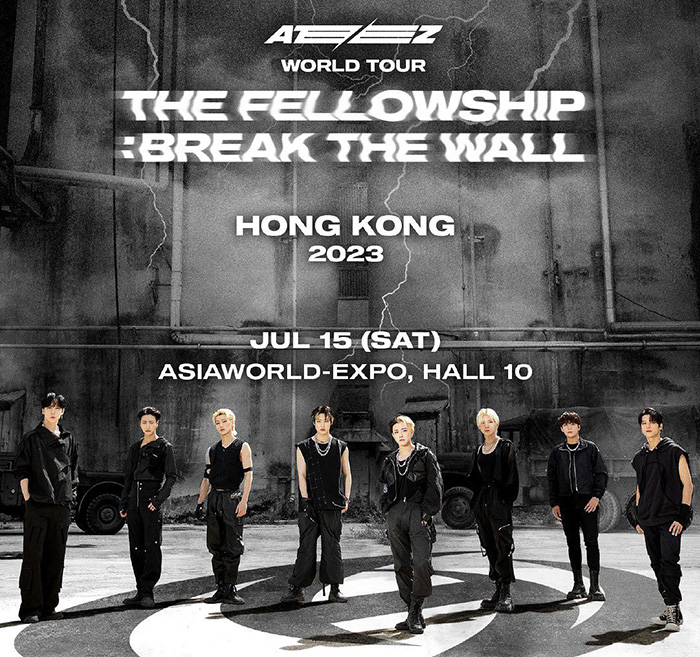 2023 ATEEZ WORLD TOUR [THE FELLOWSHIP : BREAK THE WALL] IN HONG KONG 香港演唱会