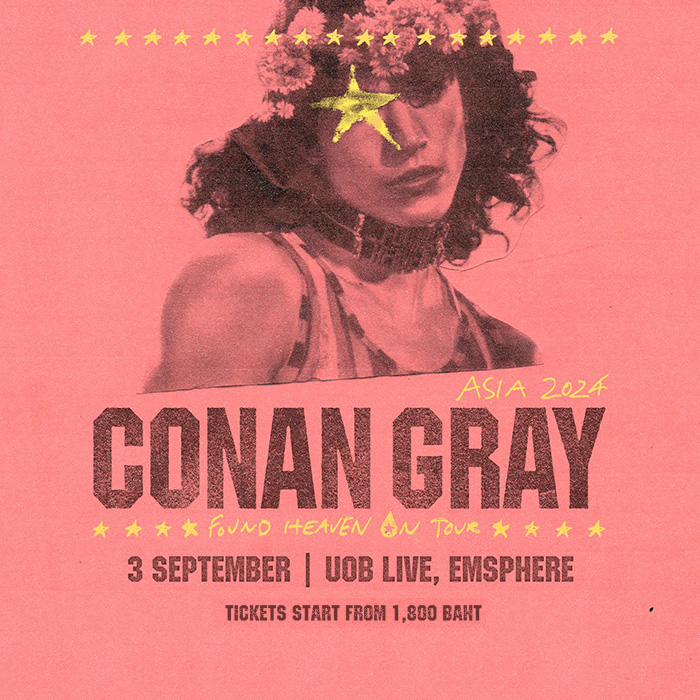 Conan Gray – Found Heaven On Tour in Bangkok 泰国曼谷演唱会