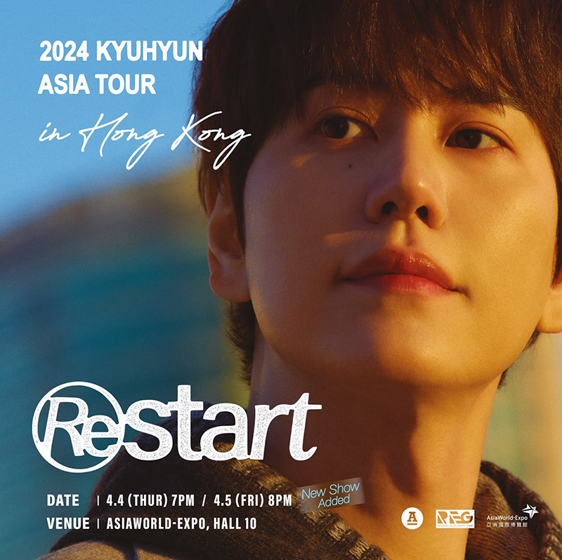 2024 KYUHYUN ASIA TOUR ‘Restart’ in Hong Kong 圭贤 香港演唱会