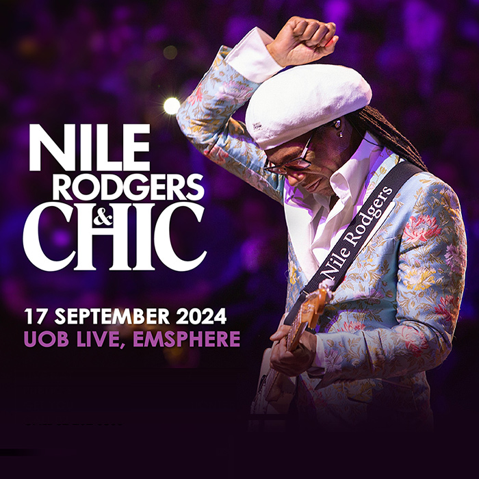 Nile Rodgers & CHIC Live in Bangkok 泰国曼谷演唱会