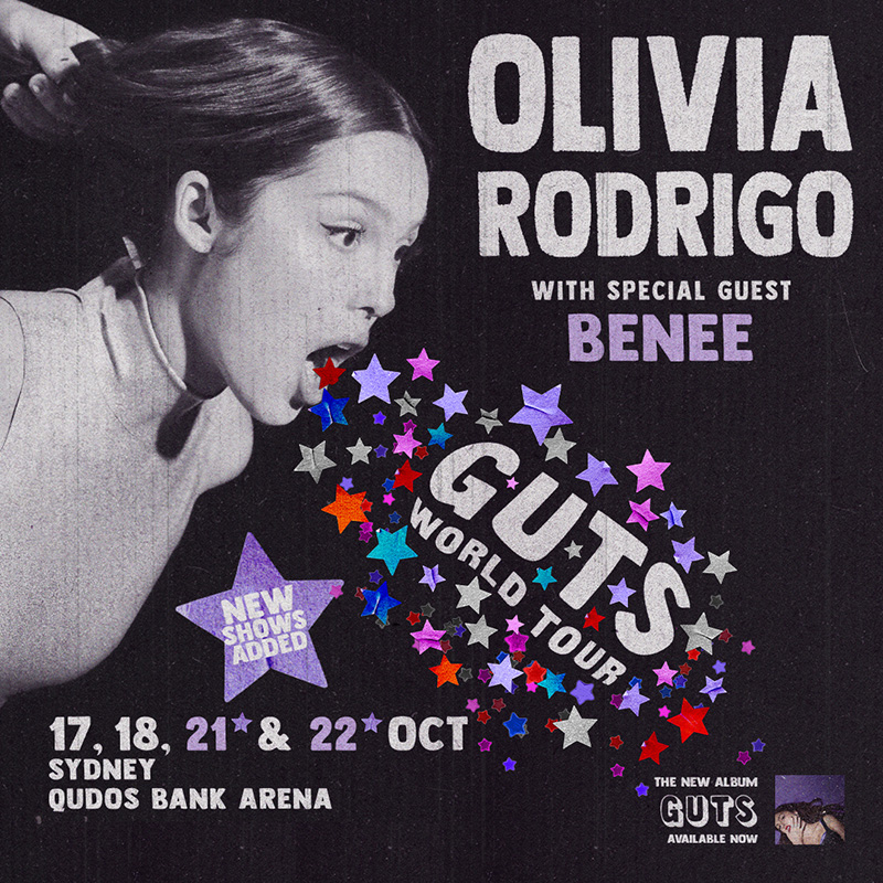 Olivia Rodrigo - GUTS world tour in Sydney 悉尼演唱会