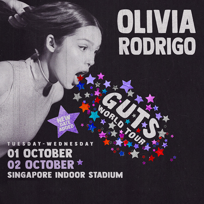 Olivia Rodrigo - GUTS world tour in Singapore 新加坡演唱会