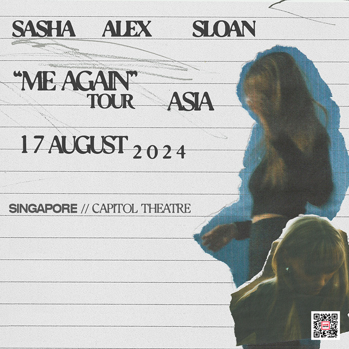 Sasha Alex Sloan: "Me Again" Tour ASIA - SINGAPORE 新加坡演唱会