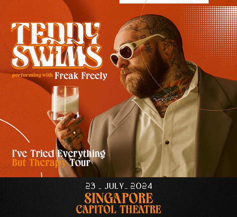 Teddy Swims: I've Tried Everything But Therapy Tour in Singapore 新加坡站