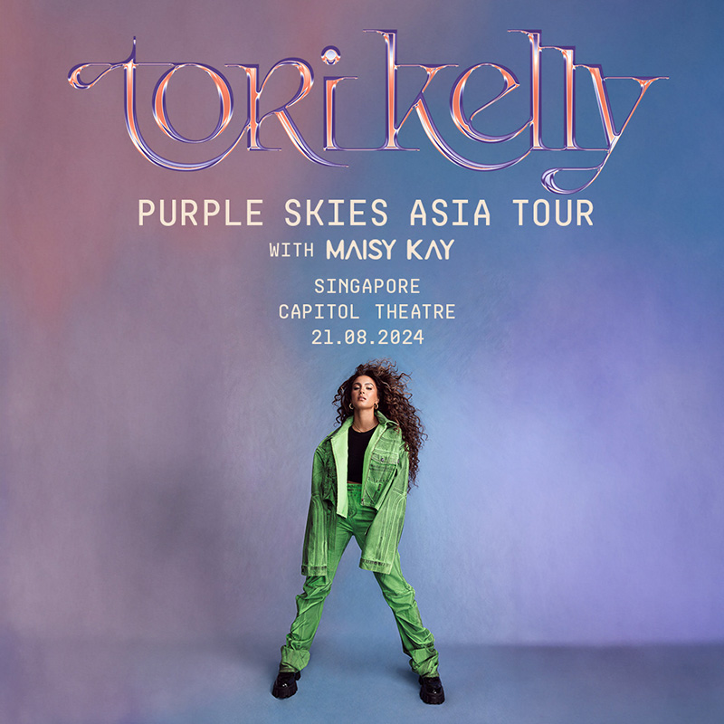 Tori Kelly - Purple Skies Asia Tour in Singapore 新加坡演唱会