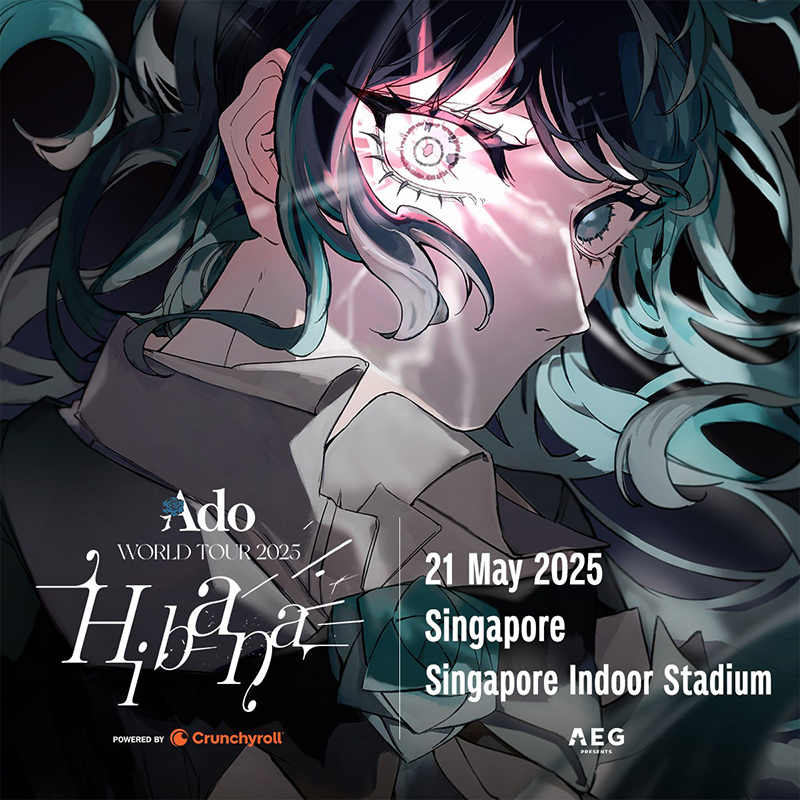 Ado WORLD TOUR 2025 “Hibana” Powered by Crunchyroll in Singapore