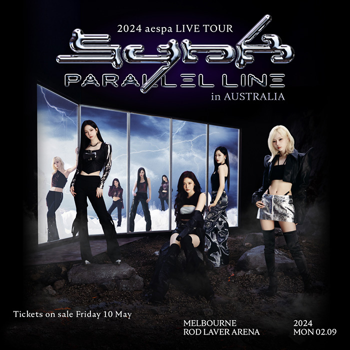 2024 aespa LIVE TOUR - SYNK : PARALLEL LINE in Melbourne 墨尔本演唱会