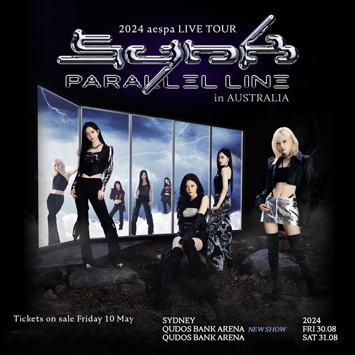 2024 aespa LIVE TOUR - SYNK : PARALLEL LINE in Sydney 悉尼演唱会