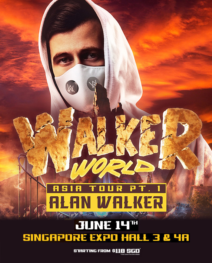 Alan Walker Walkerworld Asia Tour PT 1 in Singapore 新加坡站