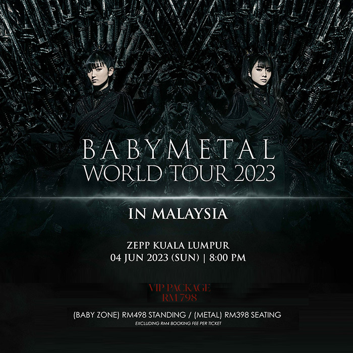 BABYMETAL World Tour 2023 IN KUALA LUMPUR 吉隆坡演唱会