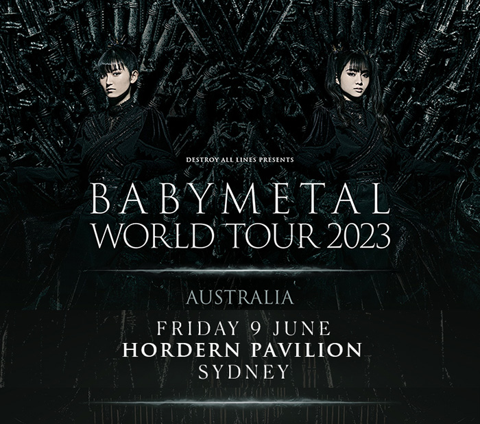 BABYMETAL Australian Tour 澳洲巡演 悉尼站