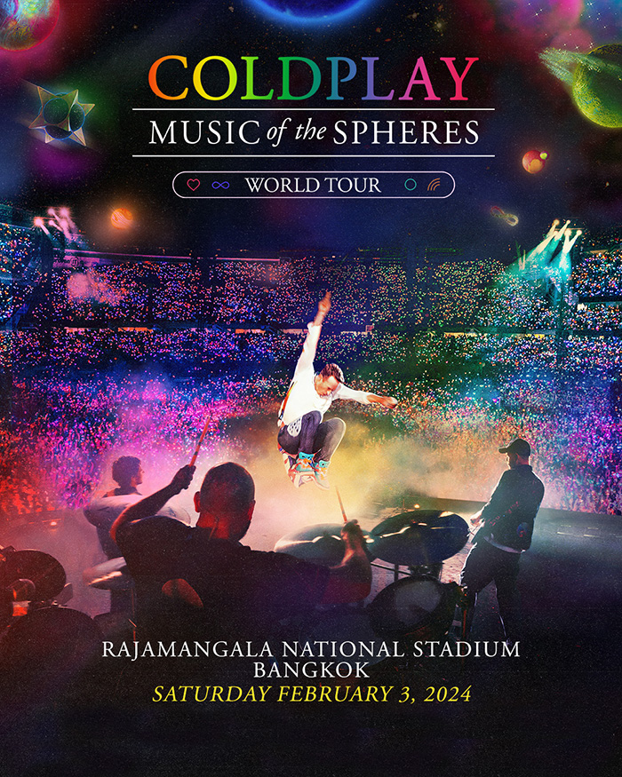 Coldplay: Music Of The Spheres World Tour Bangkok 酷玩曼谷演唱会
