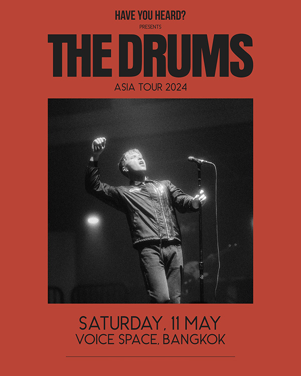 The Drums Asia Tour in Bangkok 2024 泰国曼谷演唱会