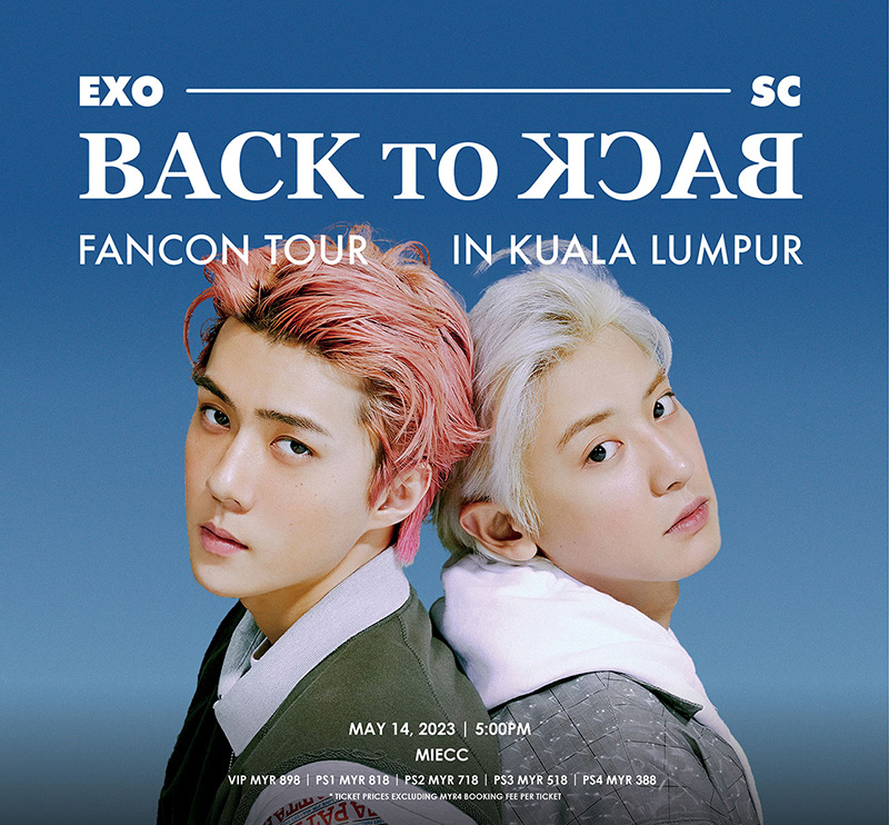 EXO-SC BACK TO BACK FANCON TOUR IN KUALA LUMPUR 吴世勋 朴灿烈 吉隆坡见面会
