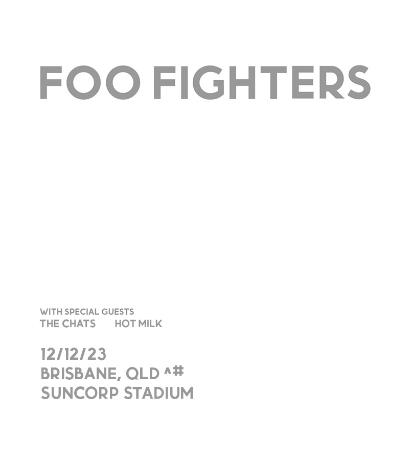 Foo Fighters Australian Tour in Brisbane 澳洲巡演 布里斯班演唱会