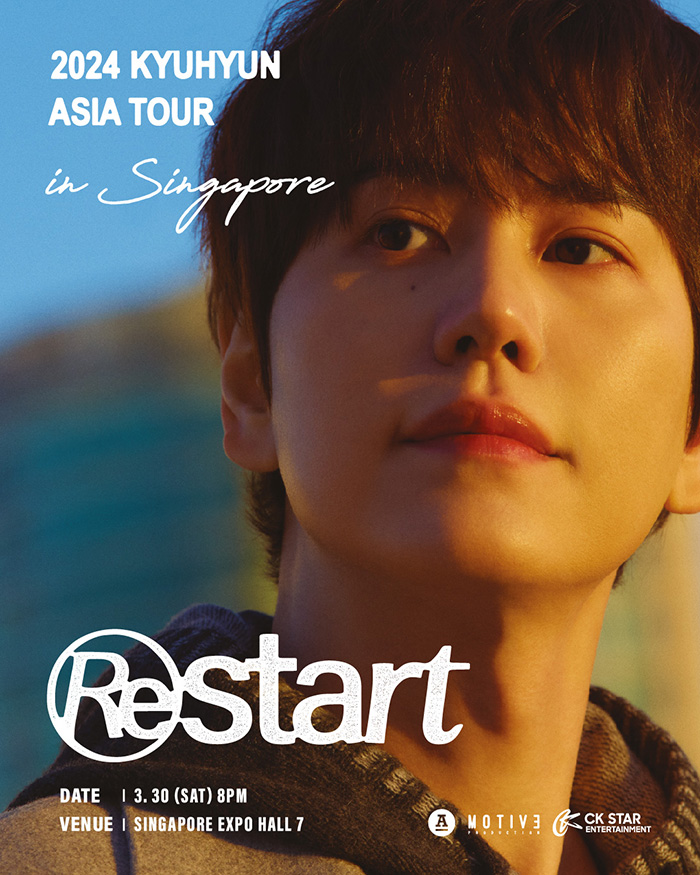 2024 KYUHYUN ASIA TOUR ‘Restart’ in Singapore 圭贤 新加坡演唱会