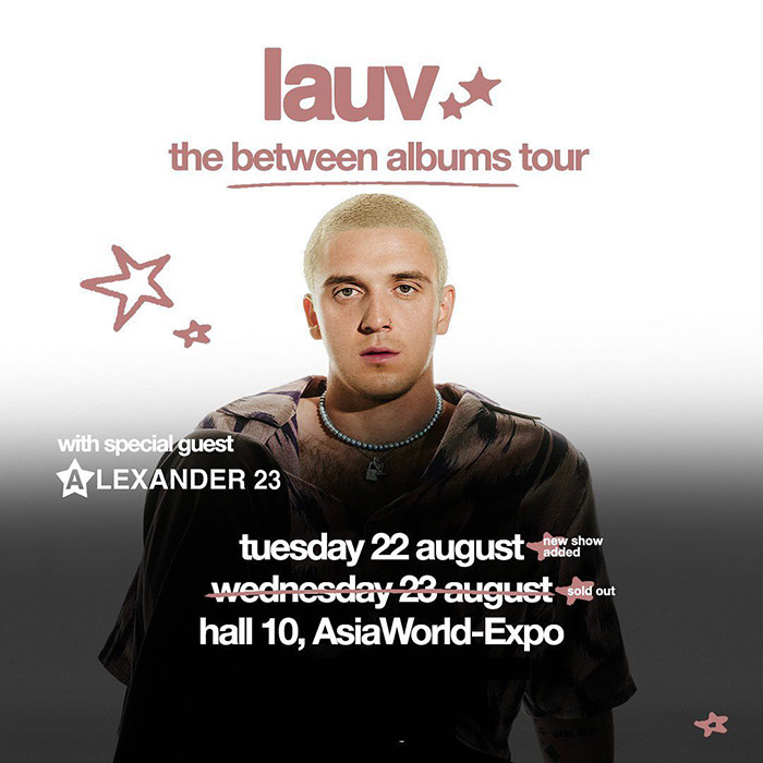lauv: the between albums tour in Hong Kong 香港演唱会