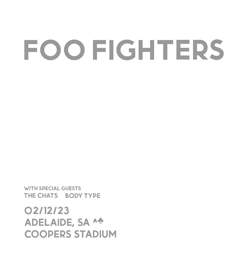 Foo Fighters Australian Tour in Adelaide 澳洲巡演 阿德莱德演唱会
