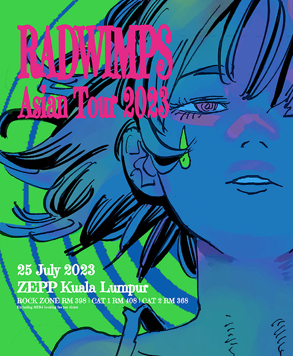 RADWIMPS ASIAN TOUR 2023 IN KUALA LUMPUR 吉隆坡演唱会