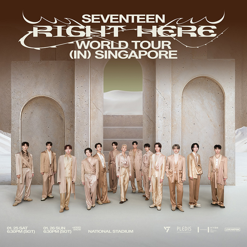 SEVENTEEN [RIGHT HERE] WORLD TOUR IN SINGAPORE