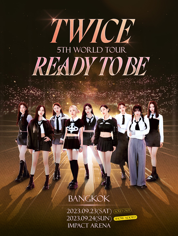 TWICE 5TH WORLD TOUR READY TO BE IN BANGKOK 泰国曼谷演唱会